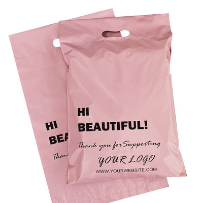 Goede prijs Maïsstyselcompostabele postzakken met handvaten Eco-vriendelijke poly-mailers online