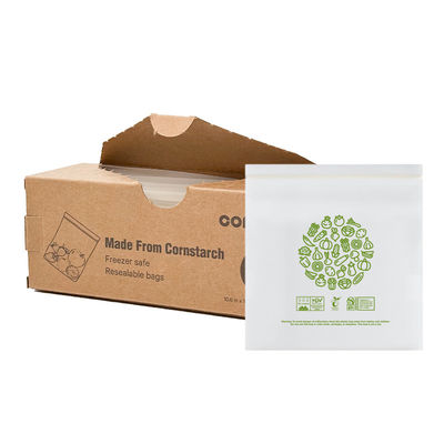 Hars composteerbare Ziplock zakken Sandwich hervergrendelbare zakken SGS FDA gecertificeerd