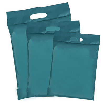 Goede prijs Biologisch afbreekbare, op maat gemaakte, composteerbare poly-mailers met handvat online
